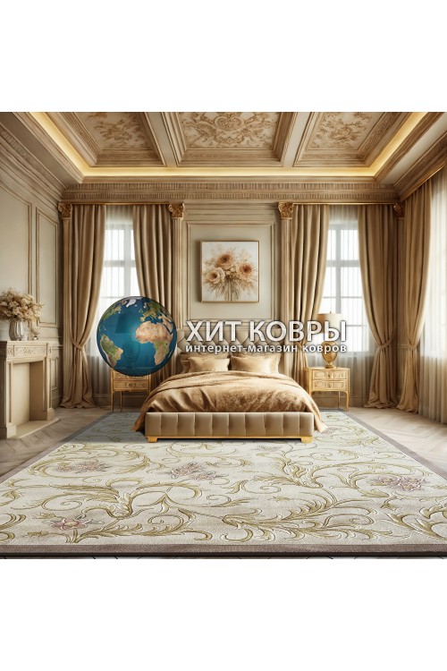 Китайский ковер 002043 Кремовый